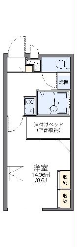 レオパレスパテオIIの間取り