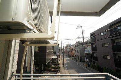 【練馬区北町のマンションのバルコニー】