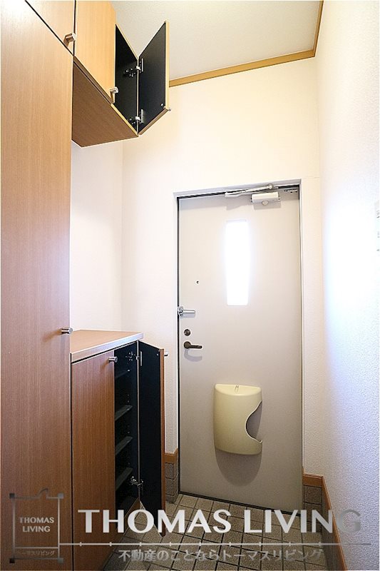 玄関　大容量のシューズボックス付きです。