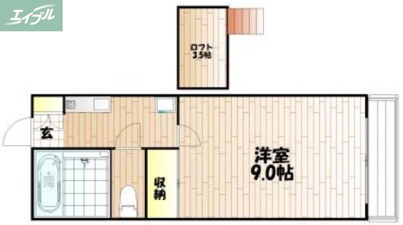 ブルーメンプラツェの間取り