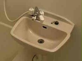 洗面設備　設備・仕様は号室により異なる為、現況を優先致します。