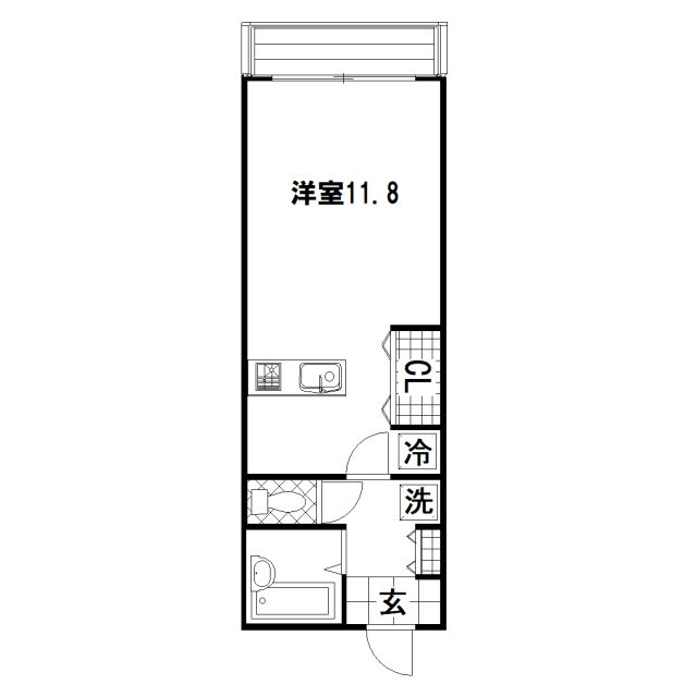 ライズ健軍の間取り