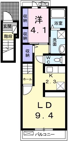 グラスランドの間取り