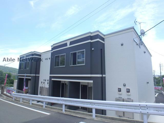 熊本市北区津浦町のアパートの建物外観