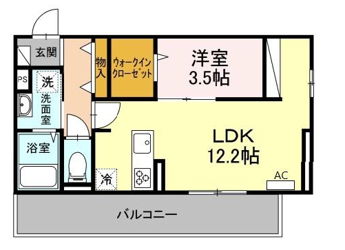 D-room笹原駅南の間取り