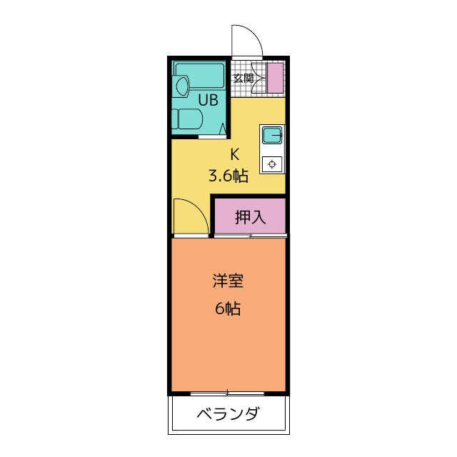 レピュート平針の間取り