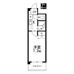 セゾンモリの間取り