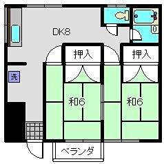 小菊荘の間取り