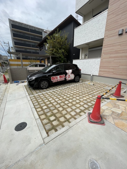 【フジパレス三国ヶ丘サウスの駐車場】