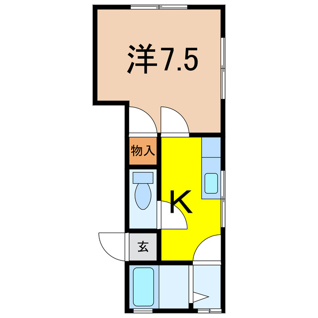 ハイクイーンの間取り