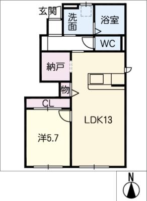 カゼノモリの間取り