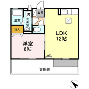 ファミール東川の間取り