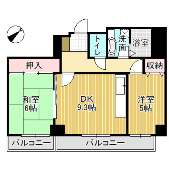 ティ・ビレッジの間取り