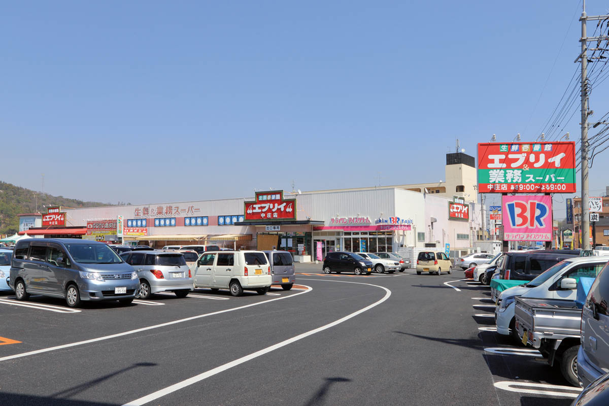 スーパー　業務スーパーエブリイ中庄店（スーパー）まで1196m