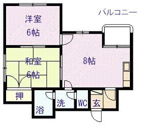 ６．１ビルの間取り