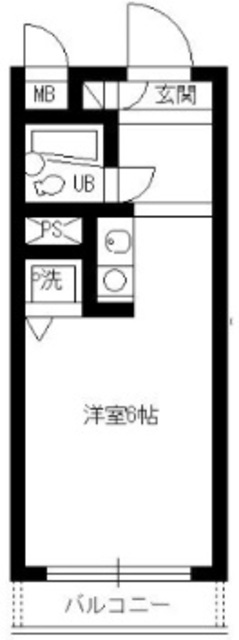 ビクセル武蔵関の間取り