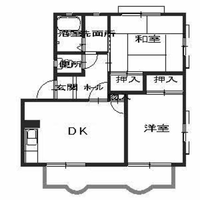 フレグランス笠田の間取り