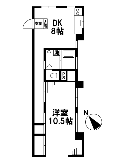 森マンションの間取り