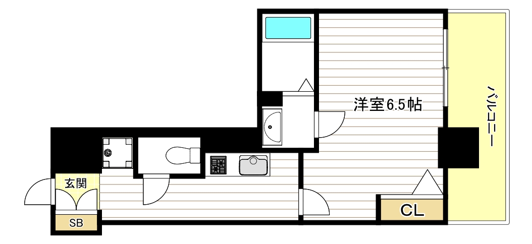 住之江公園レジデンスの間取り