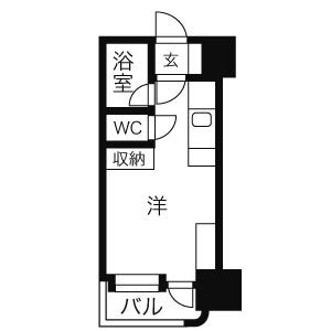 アン・セリジェ壱番館/弐番館の間取り