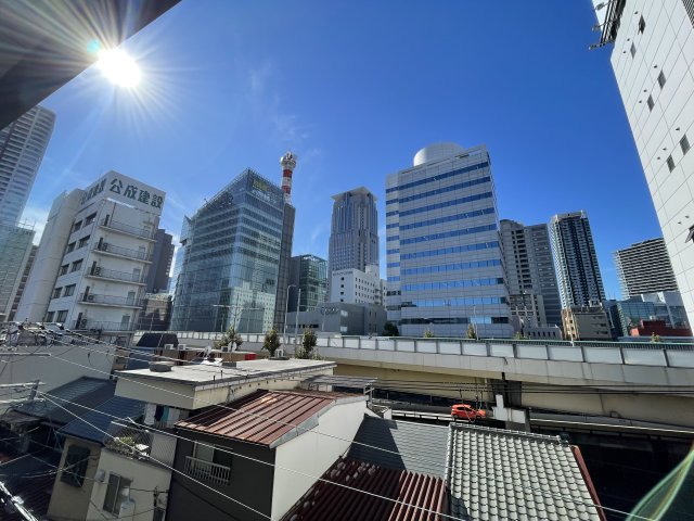 【大阪市北区豊崎のマンションの眺望】