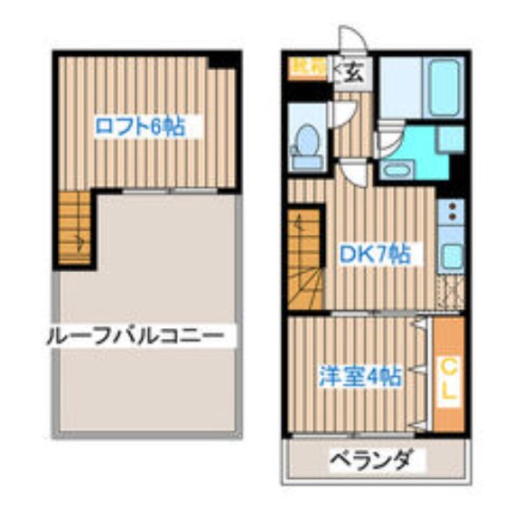 ピュアナ弓ノ町の間取り