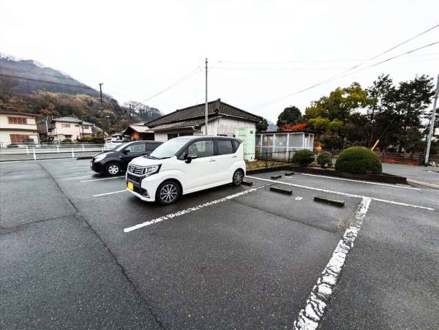 駐車場　眺望
