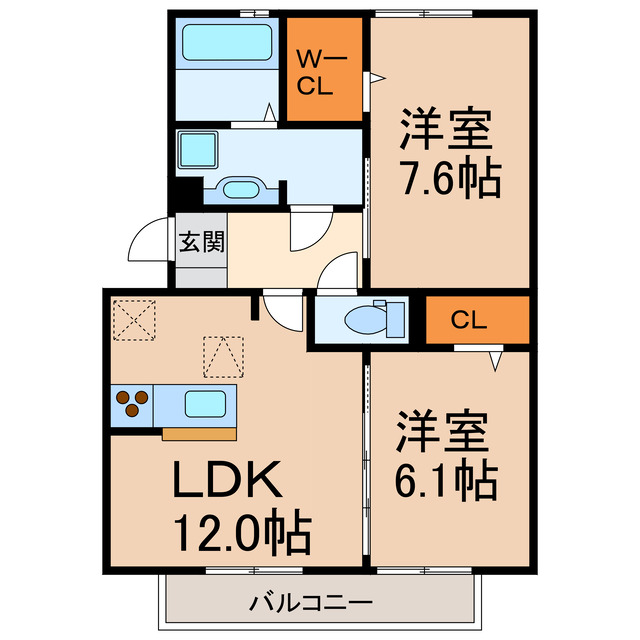 シャングリ・ラの間取り