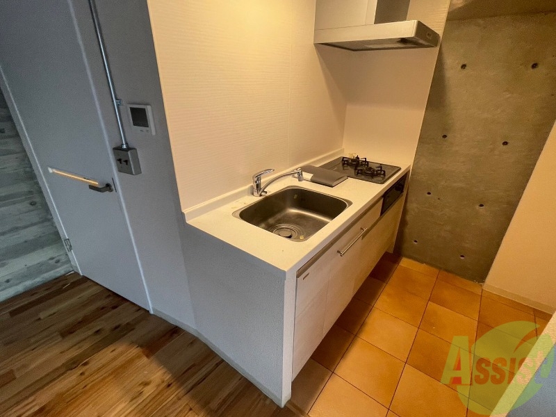 キッチン　こちらはキッチン。調理スペースもあり使いやすそうです。