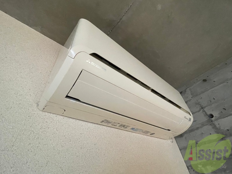 その他設備　エアコンが設置してありますので、寒暖対策もばっちり。