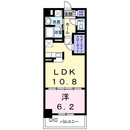 【エスペランサ桂川の間取り】