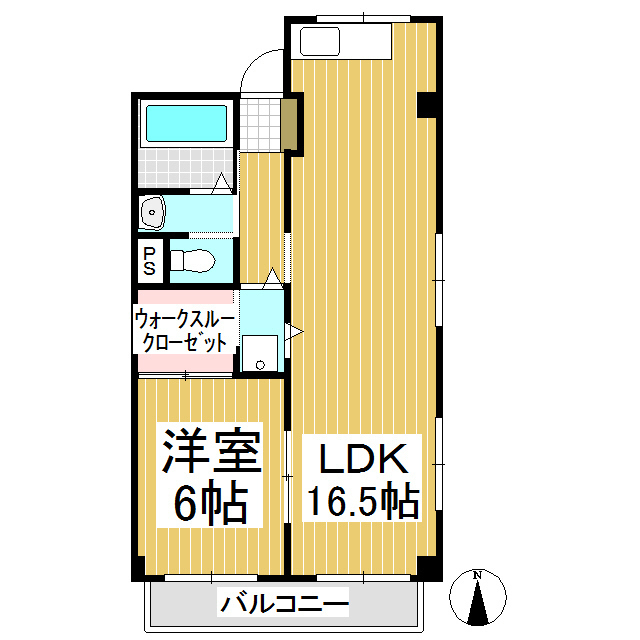 Ｓａｉｎ　Ｋ（１）の間取り