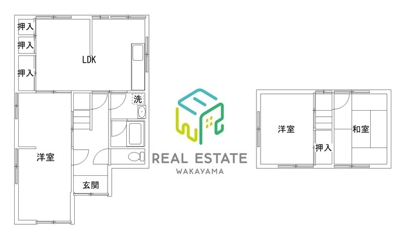 【紀の川市井ノ口戸建の間取り】