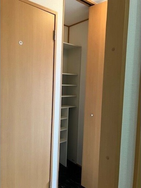 収納　靴はこちらへ♪