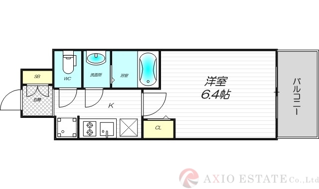 プレサンス新大阪ジェイズの間取り