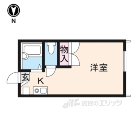 レオパレスカサの間取り