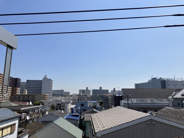 眺望　周辺は落ち着いた住宅街です