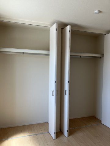 収納　収納クローゼット完備！