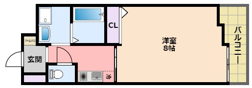 セレーノ西宮の間取り