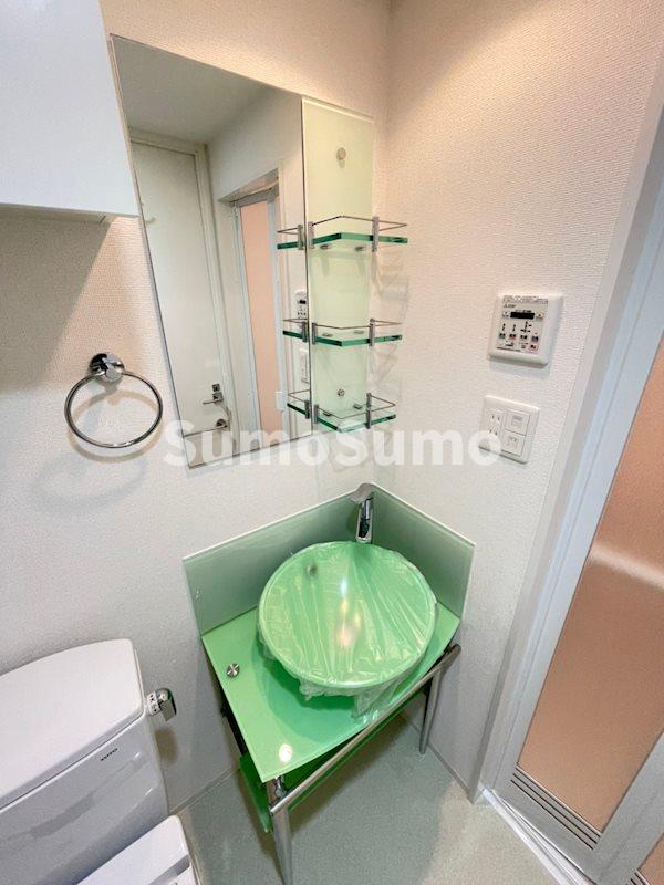 洗面設備　洗面所です