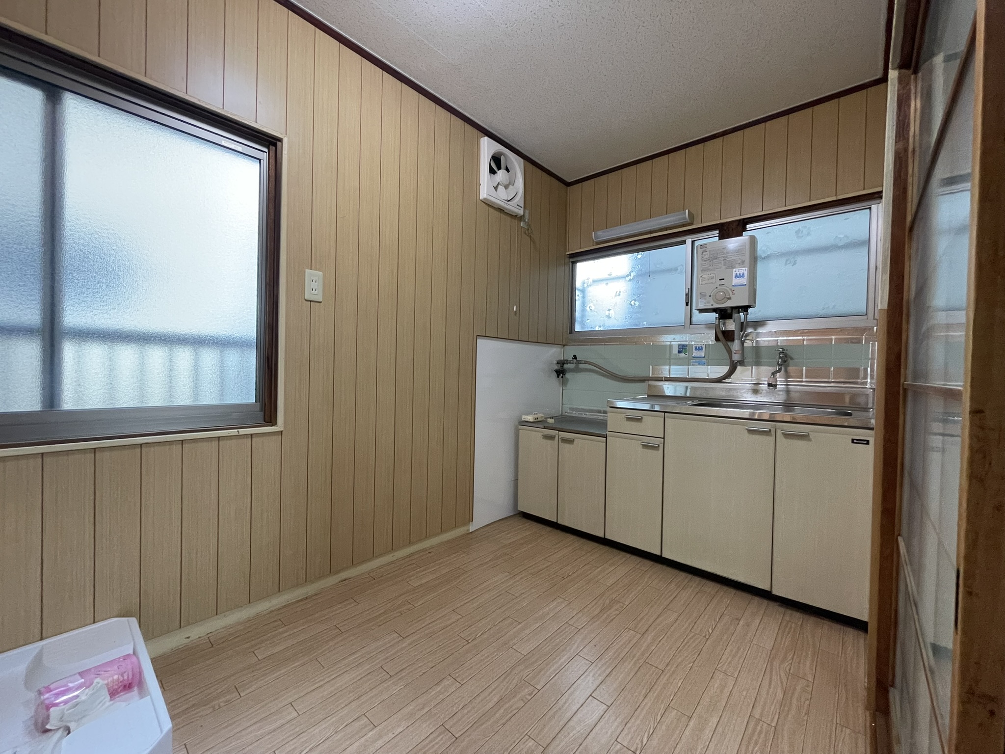 青葉町アパートのキッチン写真