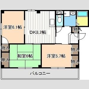 エスペラール明正の間取り