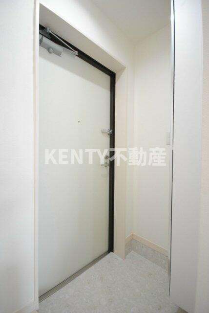 玄関　明るい玄関です