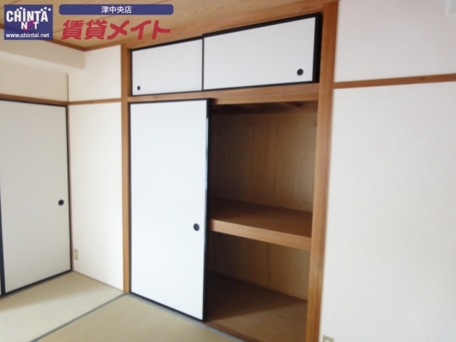 収納　押入れ収納です。