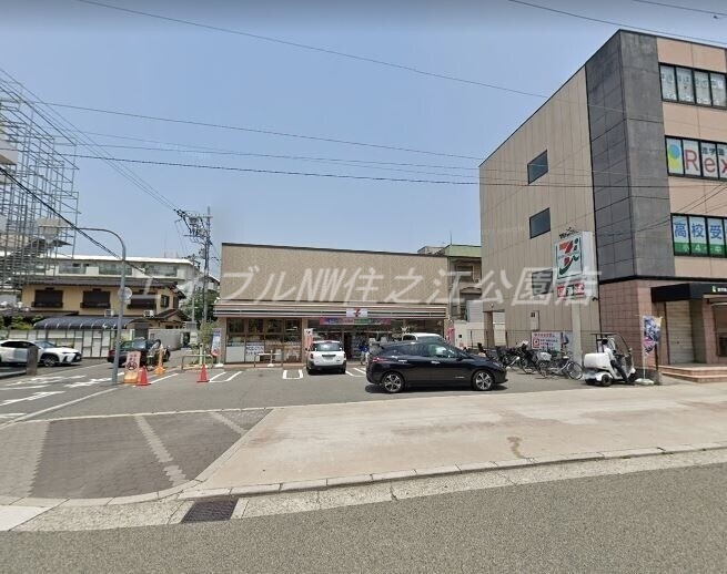 コンビニ　セブンイレブン大阪帝塚山店（コンビニ）まで801m