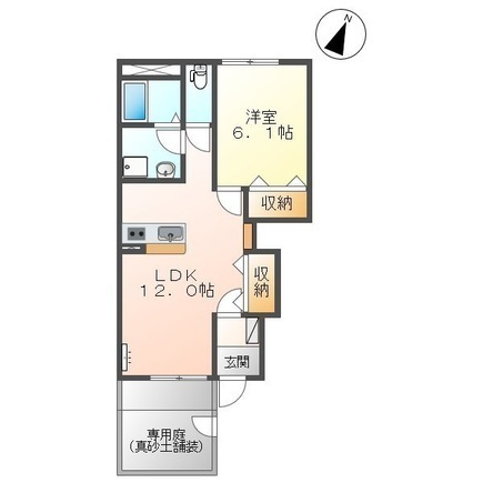 カーサ・フィオーレの間取り