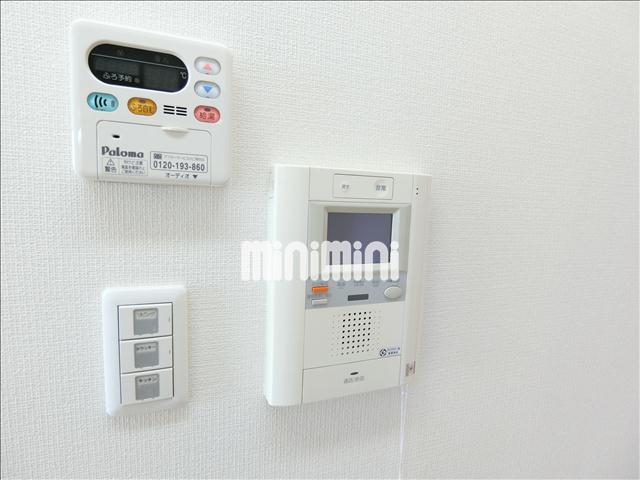 セキュリティ　オートロックはここから開錠できます。