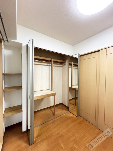 収納　収納力のあるクローゼットを完備♪♪