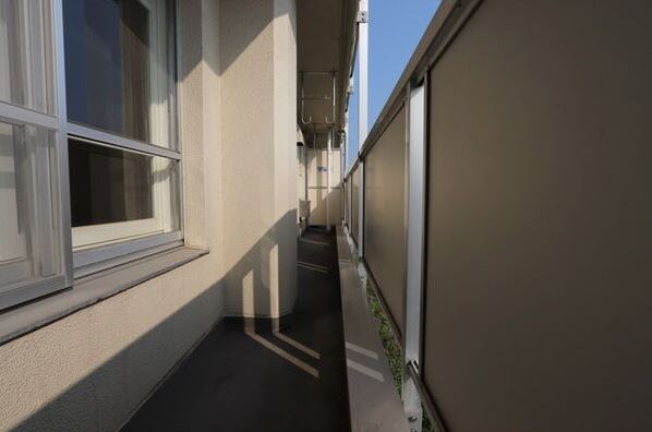 【ビレッジハウス栗山1号棟のバルコニー】