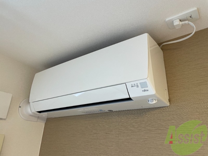 その他設備　エアコン設置済みです。これからの時代は欠かせませんよ。